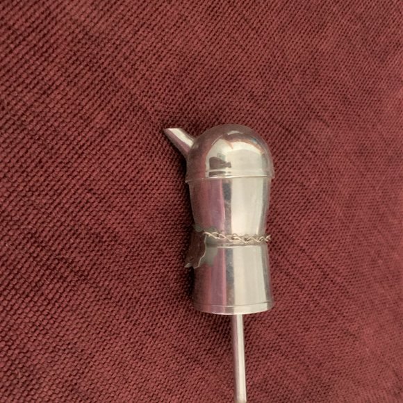 2 Vintage 1950s Liquor Pourer bottle stopper spout jigger Chrome Mr Bartender - Picture 7 of 16